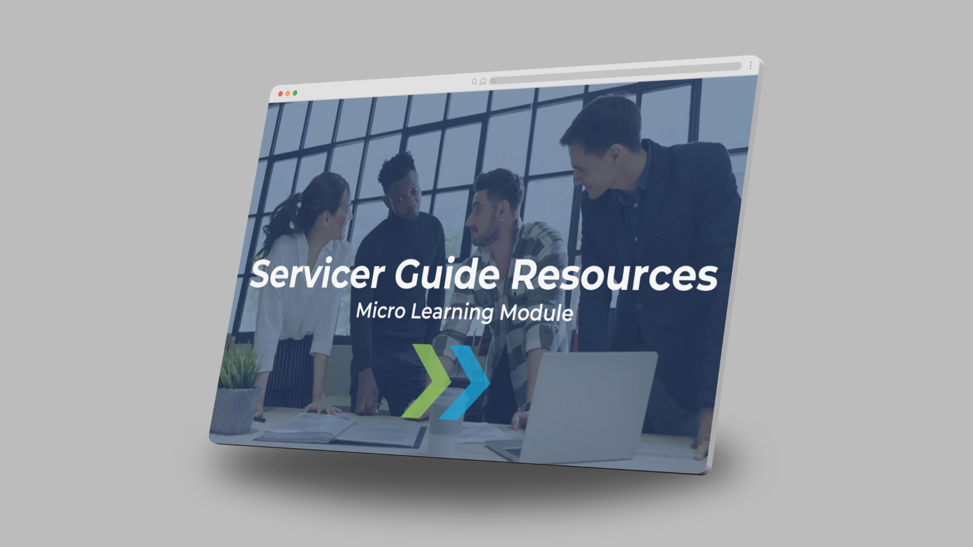 Mockup of Freddie Mac Learning Module